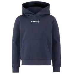 CRAFT Community 2.0 Logo Hoodie Kinder 390000 - navy 122/128