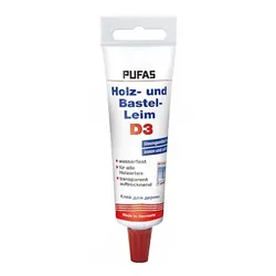 PUFAS Holzleim D 3 - 60g Tube