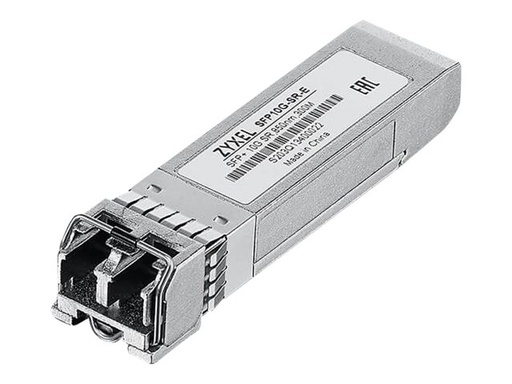 ZyXEL SFP10G-SR-E - SFP+-Transceiver-Modul - 10GbE - 10GBase-SR - LC Multi-Mode - bis zu 300 m - 850 nm (Packung mit 10) (SFP10G-SR-E-ZZBD01F)
