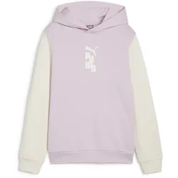 PUMA Ready Set Better Hoodie Kinder 60 - grape mist 140