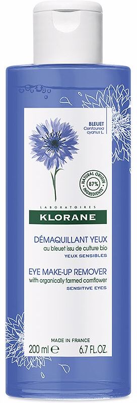 Klorane Aciano De Cultivo Eco desmaquillante ojos sensibles 200 ml