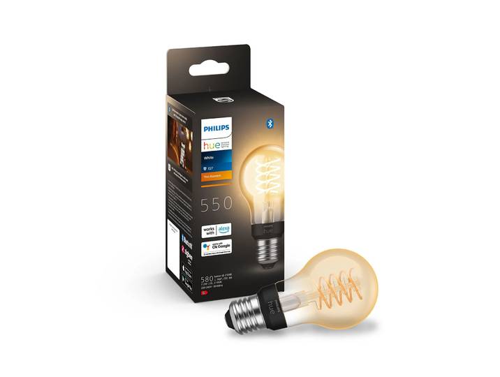 Philips HUE Lichtbron E27 Filament A60 White