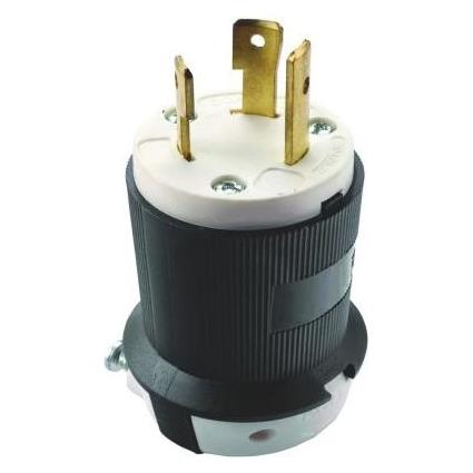 RS PRO Netzstecker Kabel, 2P+E, NEMA L5 - 20P, 125 V / 20A Schwarz, für USA (8179378)