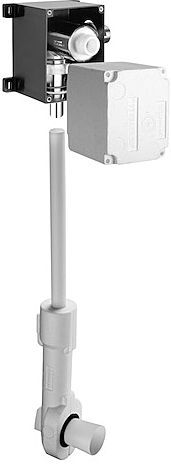 Schell Compact ii WC-Wandeinbau-Spülarmatur 011370099 G 1 AG, mit Vorabsperrung