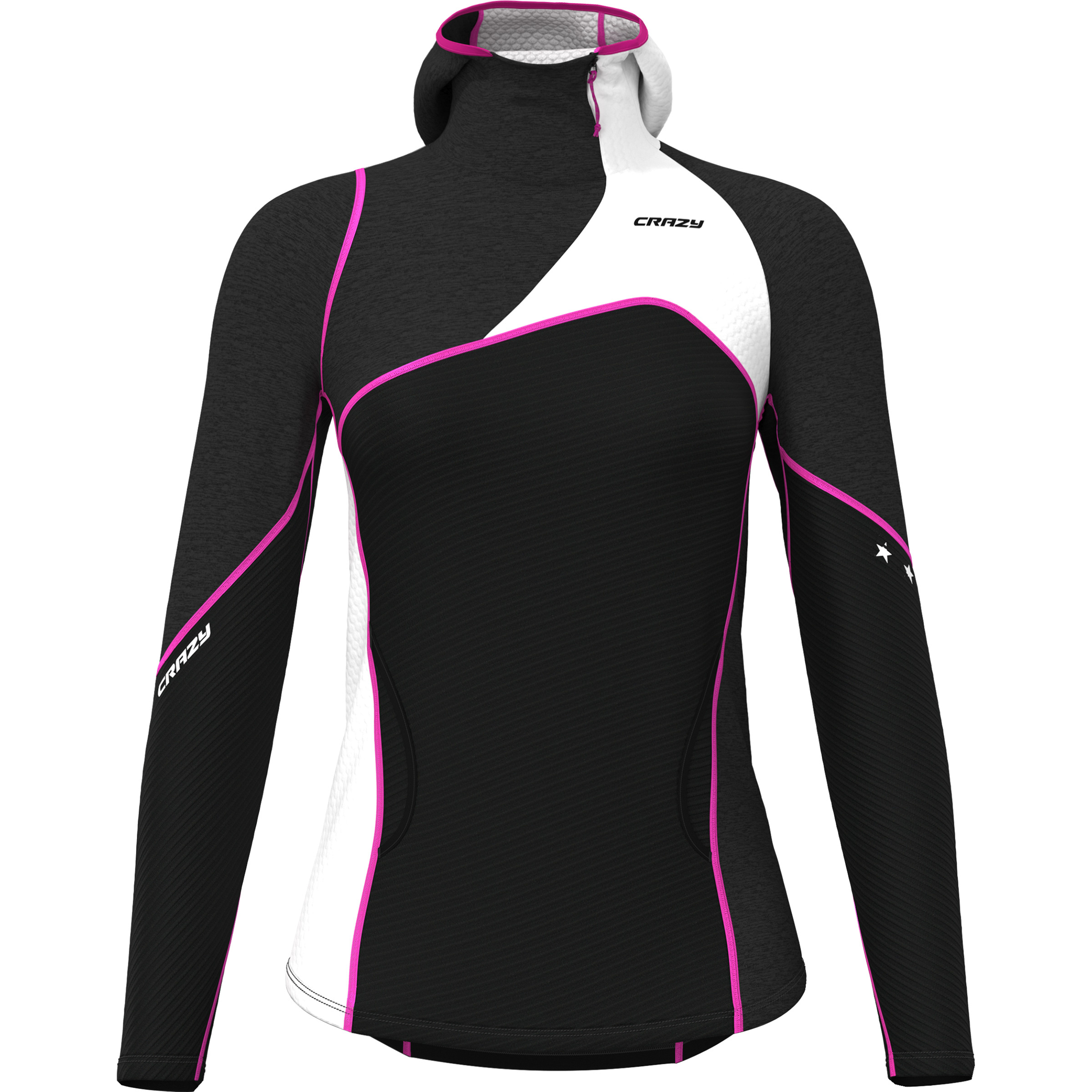 Crazy Electra Damen Hoodies pink Größe XL Trekking Elastisch