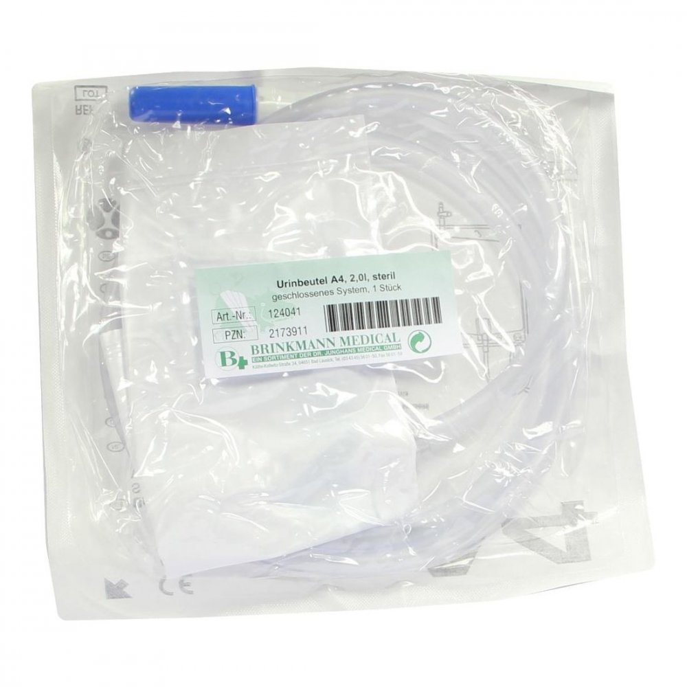 Brinkmann Medical ein Unternehmen der Dr. Junghans Urin Beutel A 4 steril 2000 ml 02173911