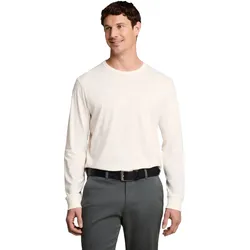 Langarmshirt BASIC LONGSLEEVE T-SHIRT - Regular Fit - 1052637-10348 Gardenia White - S