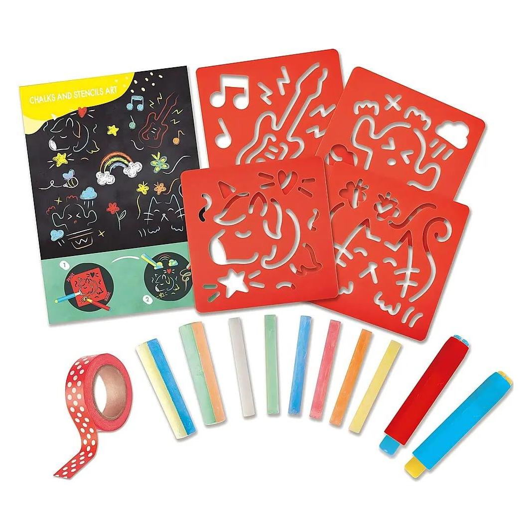 Hape Kreidekunst mit Schablone (E1068)