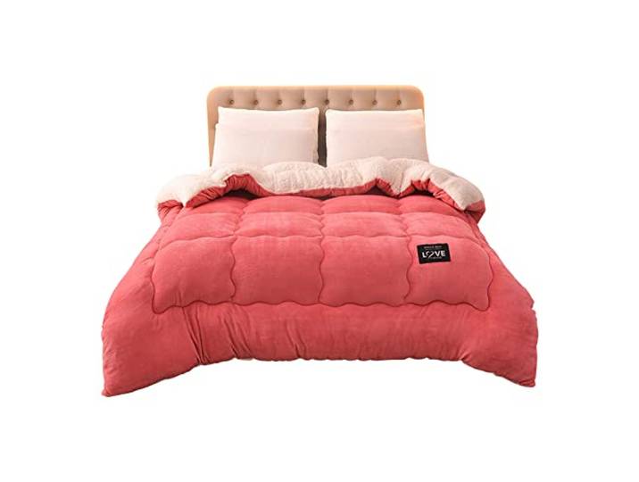 Ergocar Extra Dick Couchdecke, Flauschig Doppelgesicht Dicke Decke, Weich und Warme Plüsch Sherpa Decke, Flanneldeck für Couch, Stuhl und Bett