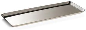 Zodax Perpignan Versatile Rectangular Polished Steel Tray