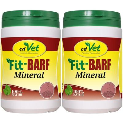 Fit-Barf Mineral Pulver f.Hunde/Katzen 2x 2x1000 g