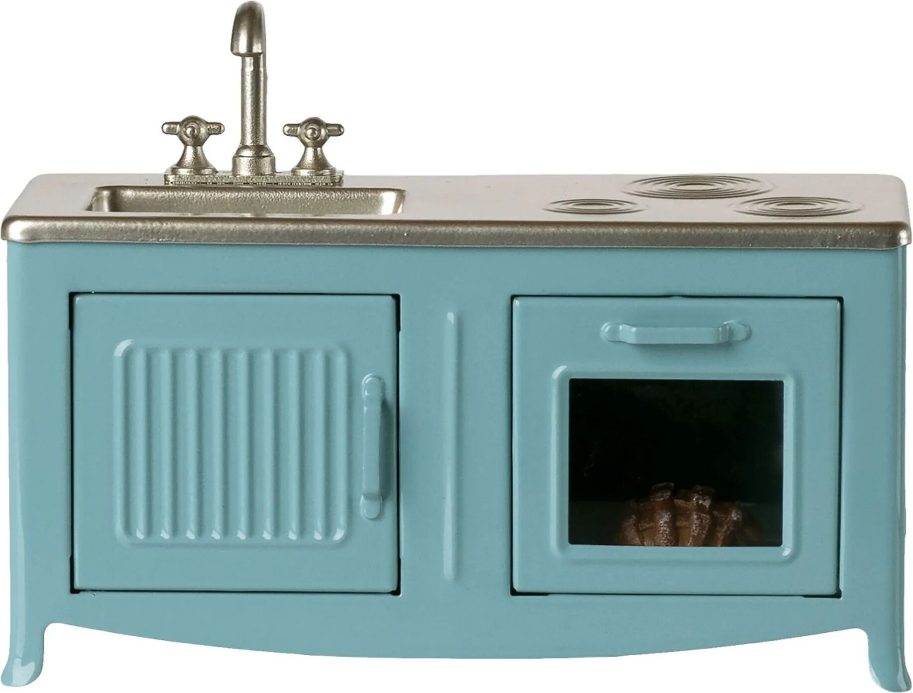 Maileg Meuble de cuisine Bleu taille unique