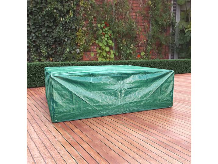 XL Abdeck-Schutz für die gesamte Gartenmöbel-Garnitur, 250 x 80 x 210 cm