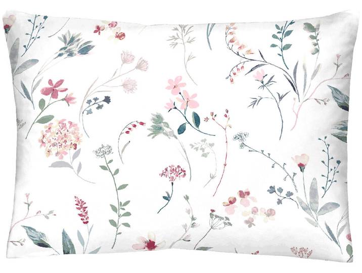 Inhouse Kissen Gots Satin 50x70 Flora