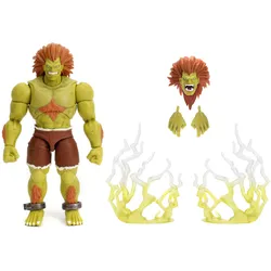 Jada - Street Fighter II Blanka 7,5 Zoll Actionfigur – Sammelfigur