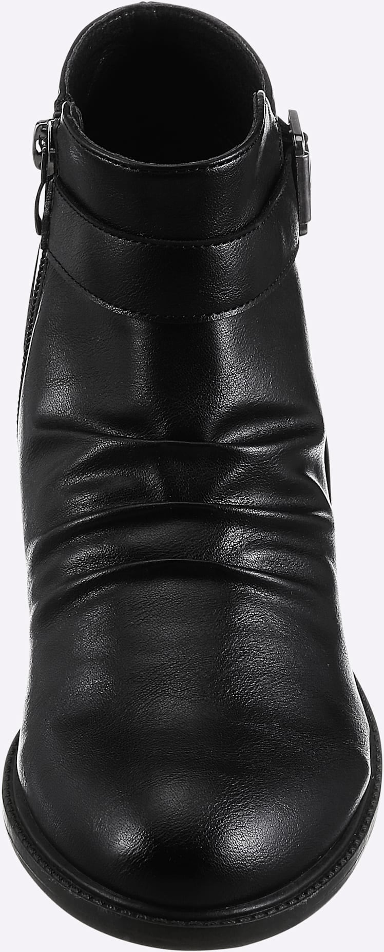 Stiefelette ANDREA CONTI, Damen, Gr. 42, schwarz, Lederimitat, Schuhe Stiefelette schwarz 42