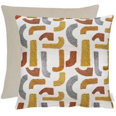 Dekokissen APELT "Rio", bunt (bunt, gelb, natur, gemustert), B:45cm H:5cm L:45cm, Baumwolle, Polyester, Dekokissen_Sitzkissen_Kissenhüllen