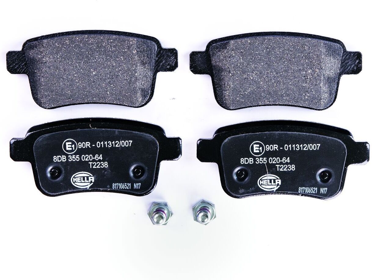 HELLA 8DB 355 020-641 Brake pad set