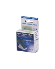 Seiko Instruments Grün 12 Stck. 130 Etiketten für Smart Label Printer 100 120 200 220 620 650SE EZ30 Pro (SLP-1GLB)