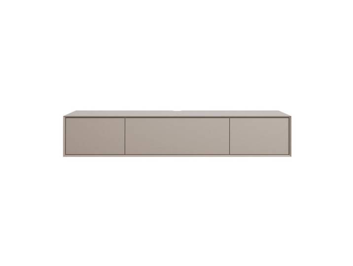 Calicosy Tv-Möbel mit 3 Absenkungen 43/200/36 cm, Sandfarben, 43x36x46.5 cm, Wohnzimmer, TV Möbel, Lowboards, Lowboards stehend