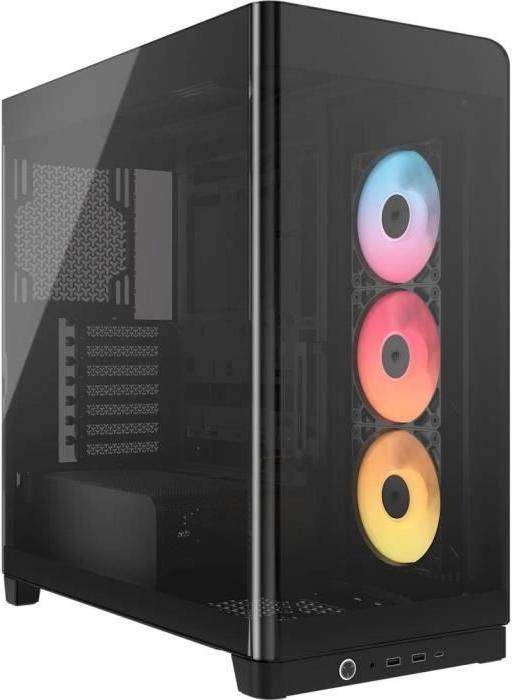 PC Gehäuse Corsair 4500X RS-R ARGB Tempered Glass Mid-Tower, 2 Radiatoren, Schwarz
