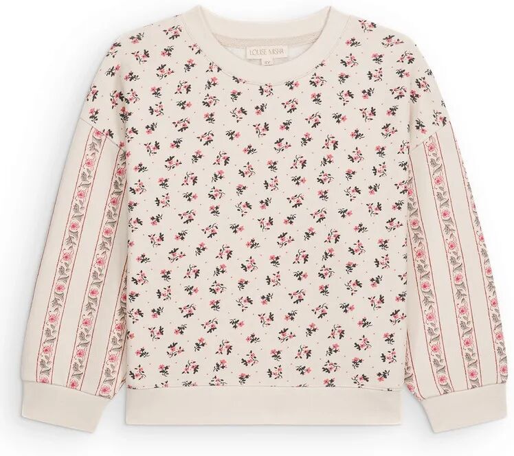 Louise Misha Sweat Rosalia Coton Bio Crème 3 ans