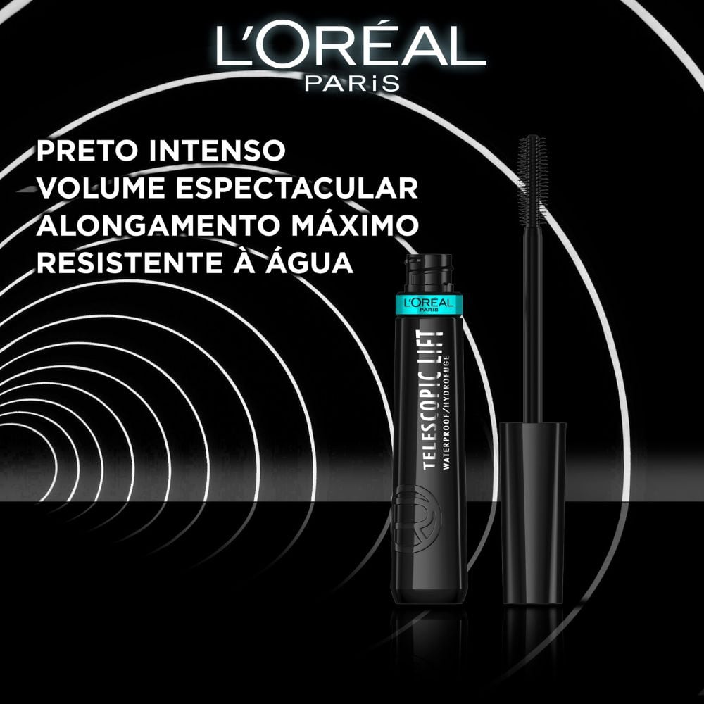 L'Oréal Paris Telescopic Lift Mascara 9,9mL Black Washable