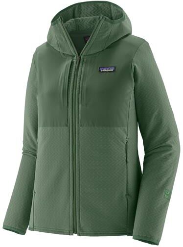Patagonia Womens R2 CrossStrata Hoody, Canopy Green XL
