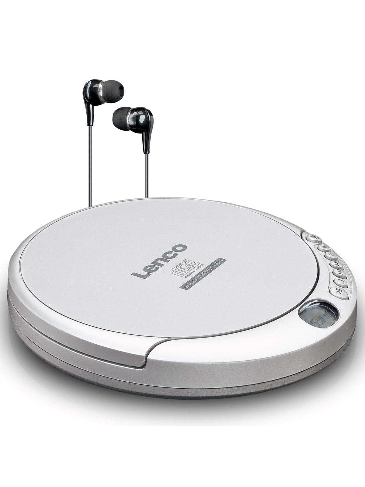 Lenco CD-201SI - CD player - CD - Silver