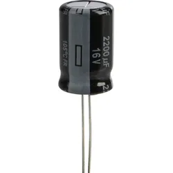 FR-A 2200U 16 - Elko radial, 2.200μF, 16V, 105°C, low ESR
