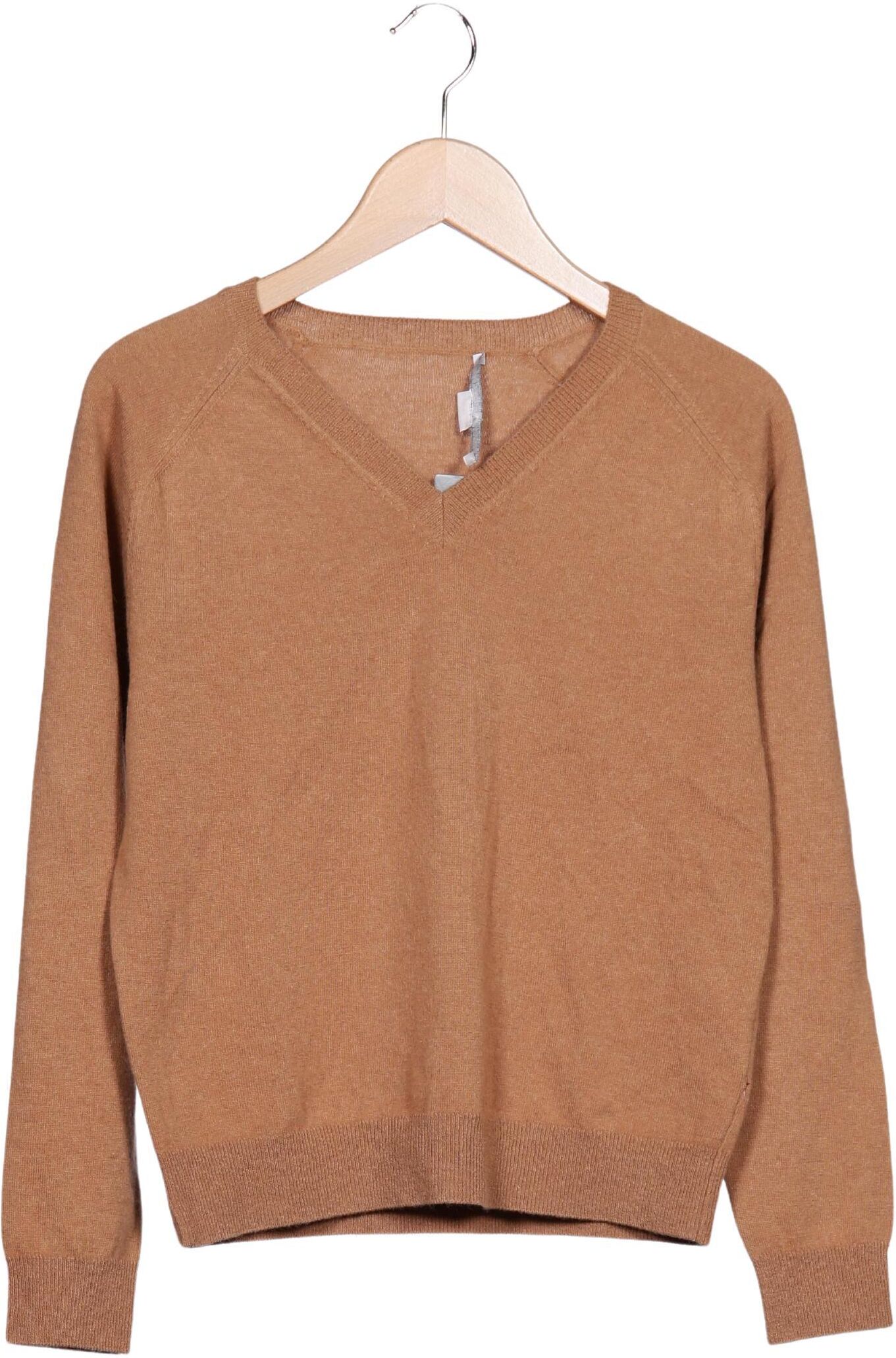 Stella McCartney Damen Pullover, Braun, Gr. EU 42 (IT 48), Schurwolle / Alpaka / Wolle / Synthetik / Elasthan - Second Hand