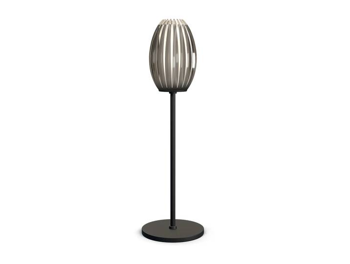 Herstal Lampe de table Tentacle 50 cm Noir-fumée