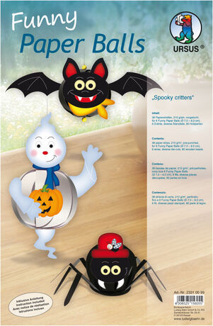 Ursus Funny Paper Balls "Halloween"