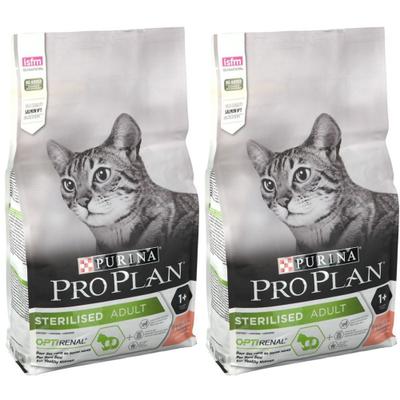 Purina PRO Plan Sterilised Optirenal™ Adult Chat Saumon x2 2x1500 g Futter