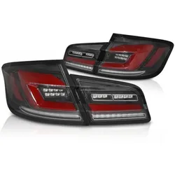 Voll LED Lightbar Rückleuchten passend für BMW F10 Limo Bj. 10-16 Schwarz