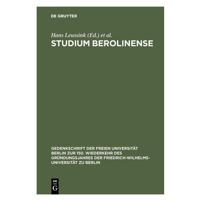 De Gruyter Studium Berolinense (66438389)