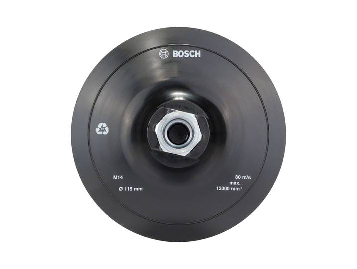 Bosch 125 mm Klettverschluss Grundplatte