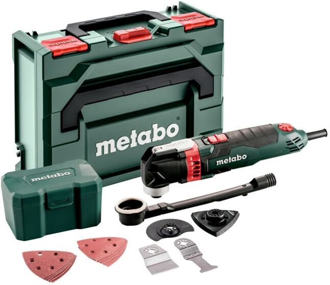 Metabo Multitool MT 400 Quick Set pour le bois ; metaBOX 145 (601406500)