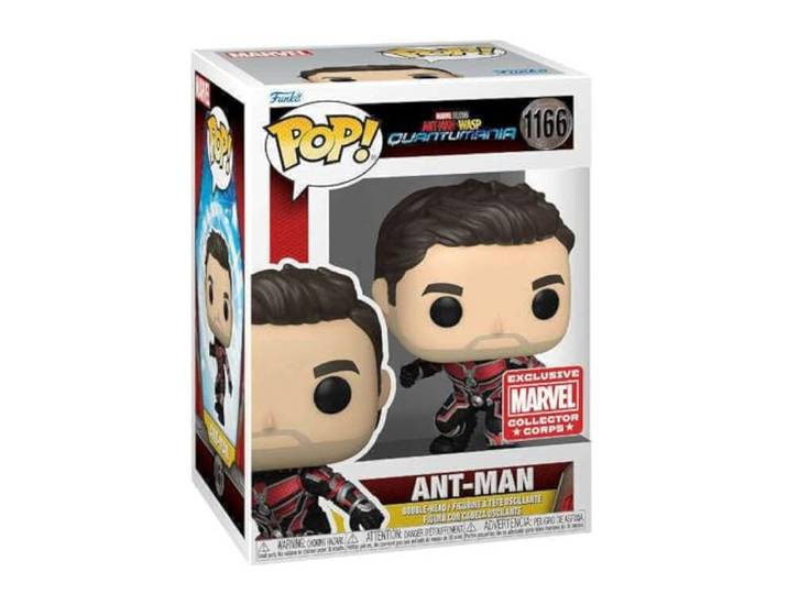 Funko POP! Ant-Man & The Wasp Quantumania Unmasked Ant-Man Marvel Collector Corps Exclusief