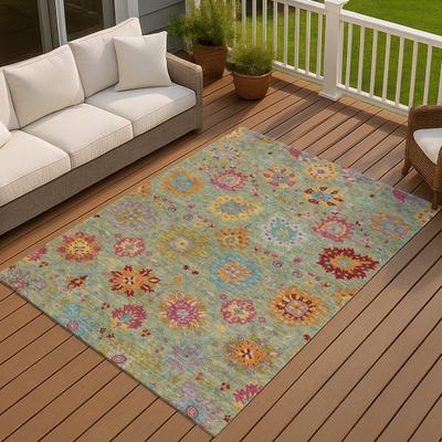 Addison Rugs Machine Washable Indoor/ Outdoor Traditional Kashan Chantille Rug