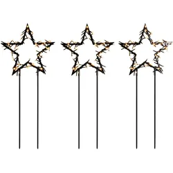 Konstsmide, Lichterkette, LED Metallstern (10 m)