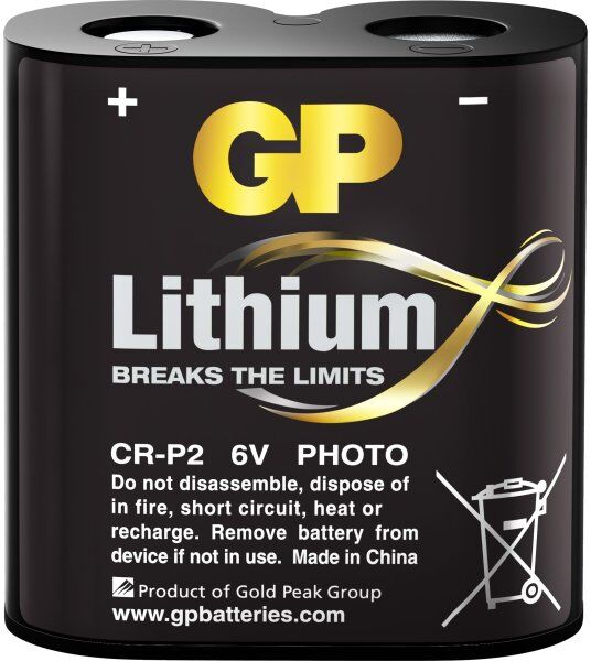 Gp Cr-P2 Lithiumbatteri, 1 Stk