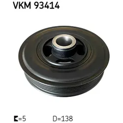 Riemenscheibe Kurbelwelle SKF VKM 93414 für Ford C-Max II Grand Mondeo IV