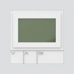 Siedle&Söhne Display-Ruf-Modul Weiß DRM 612-02 W
