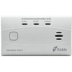 Kidde CO-Alarm X10.2, Kohlenmonoxidmelder mit integrierter 10 Jahres Batterie