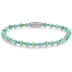 Rebel & Rose RR-40144-S-S Damen-Armband Blue Green Adventure 4 mm