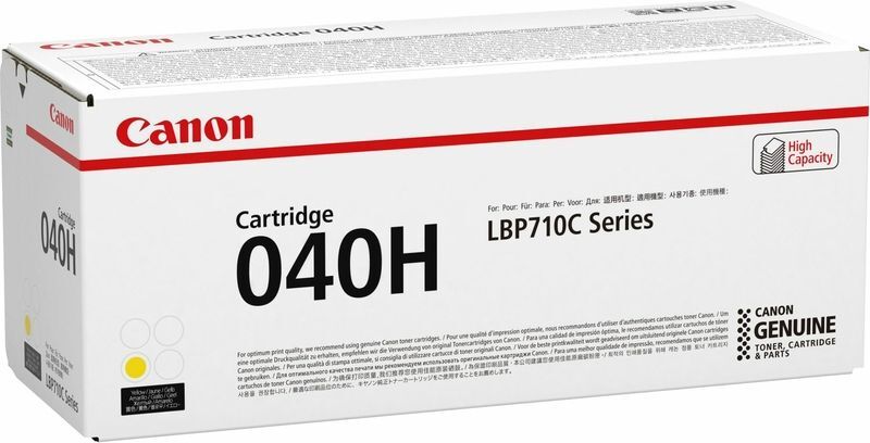 Canon 040H Y - Gelb - Toner - Hohe Kapazität