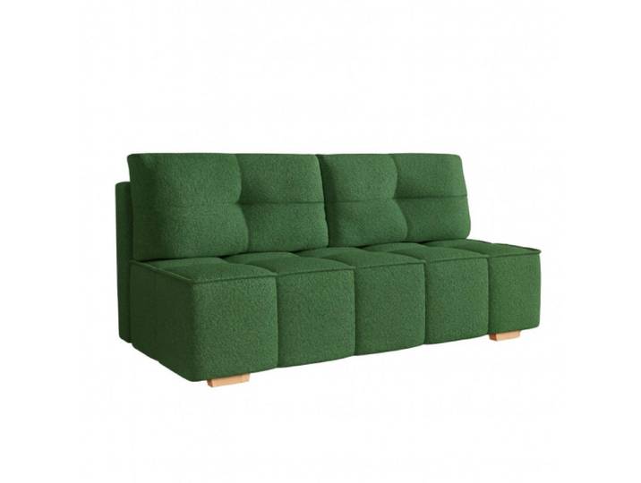 Sepro Meble Sofa Grün Lora Ausziehbar Boucle, 196x90x85 cm, Wohnzimmer, Sofas & Couches, Sofas