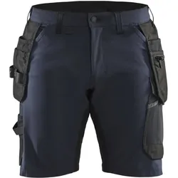 Stretch Handwerker-Shorts "1520" - C60 - marine/schwarz