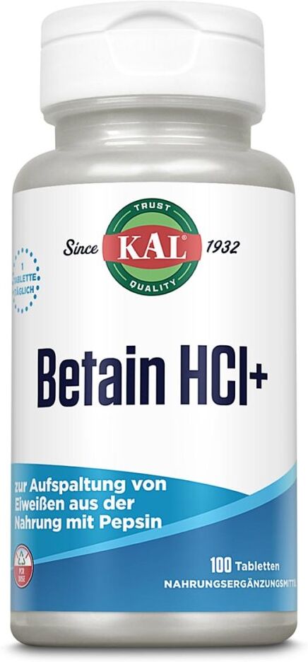 KAL Betain HCl + 250 mg Tabletten 100stk